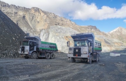 SANY launches autonomus mining trucks in drive to develop safer solutions