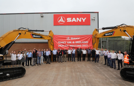 SANY Host First Ever UK & Ireland Dealer Conference