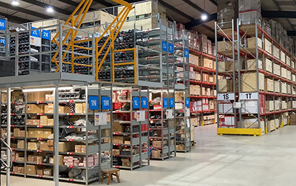 New SANY UK parts warehouse opens for business