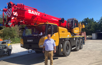 SANY appoints new UK Cranes Manager