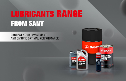 New lubricant solutions for SANY machines