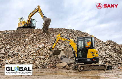 Global Machinery Solutions Announces Action Packed SANY Open Day with Live Forestry and Construction Demos