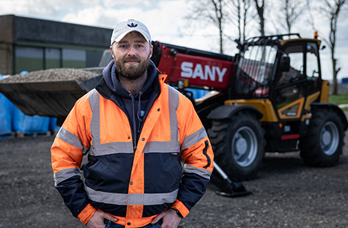 SANY equipment supports modern site operations at Manby Storage