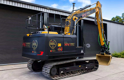 Fitzgerald Plant Services Celebrates 500th SANY Machine Sale