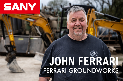 Ferrari Groundworks Puts Its Trust in the SANY SY26C